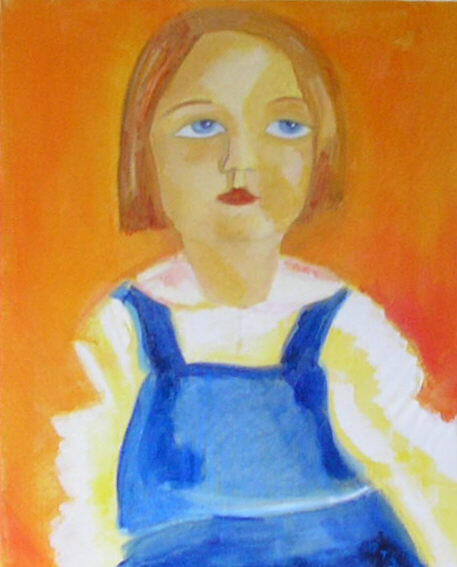 &quot;Sofia &amp; Sofia&quot; Olio su tela 50 x 40