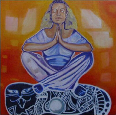 &quot;Karma&quot; Olio su tela 100 x 100 cm