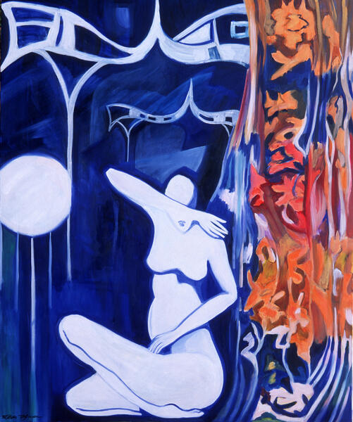 &quot;Luce&quot; Olio su tela 120 x 100 cm